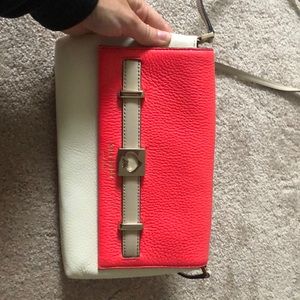 Neon pink Kate spade crossbody